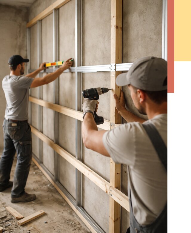 Устройство обрешетки под панели в Алексеевке от 2126 руб. — монтаж под ключ | ОТДЕЛОЧНИК-Лкв