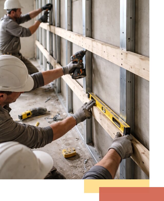 Устройство обрешетки под панели в Алексеевке