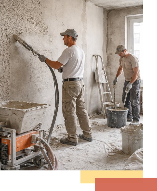 Машинная штукатурка стен в Алексеевке — быстро и качественно