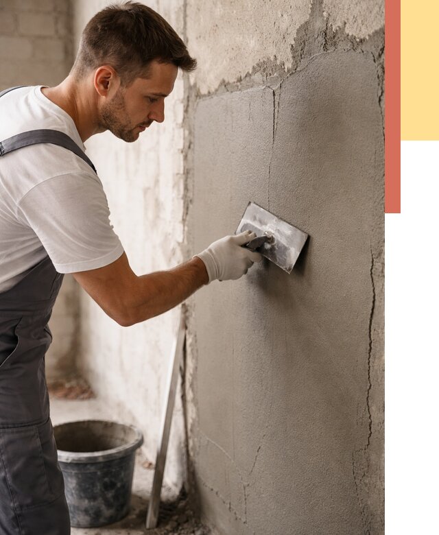 Штукатурка стен под плитку в Алексеевке от 4252 руб./м2 — выравнивание под плитку | ОТДЕЛОЧНИК-Лкв