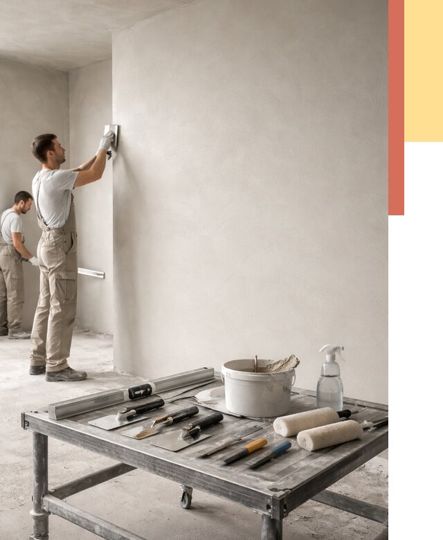 Штукатурка стен под покраску в Алексеевке от 4556 руб./м² — качественно и недорого | ОТДЕЛОЧНИК-Лкв