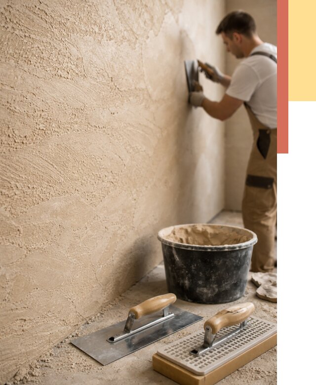 Декоративная штукатурка травертин в Алексеевке от 1822 руб/м2 — качественно и недорого | ОТДЕЛОЧНИК-Лкв