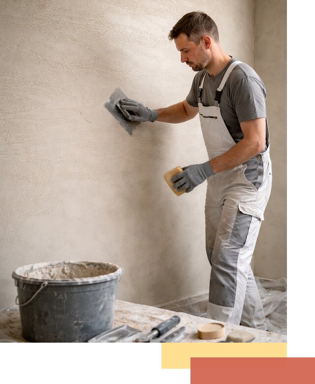 Декоративная штукатурка травертин в Алексеевке для стен и потолков