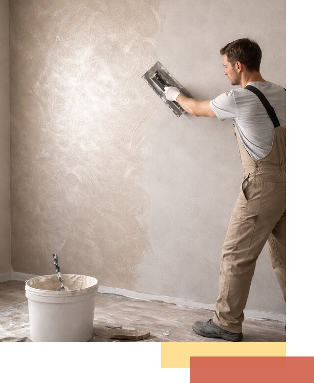 Декоративная штукатурка «Мокрый шелк» под ключ в Алексеевке