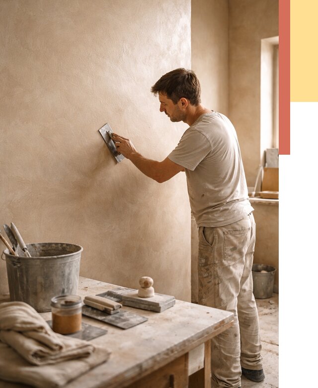 Марокканская штукатурка таделакт в Алексеевке под ключ от 4252 руб. | ОТДЕЛОЧНИК-Лкв