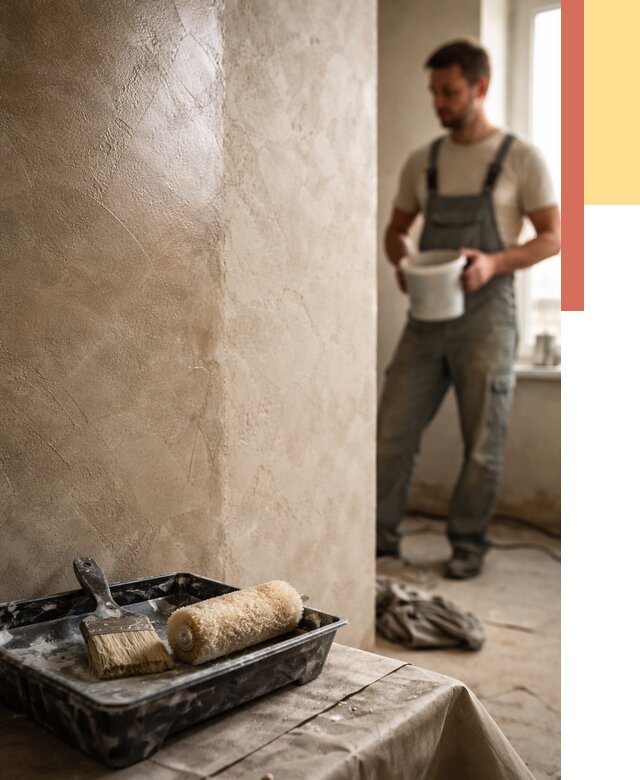 Нанесение воска на штукатурку в Алексеевке от 3543 руб. | Услуги ОТДЕЛОЧНИК-Лкв