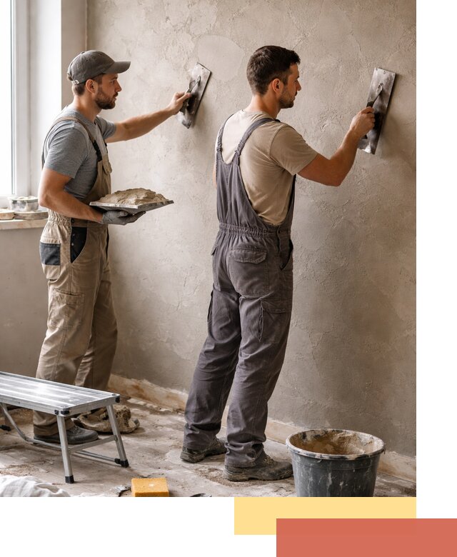 Ремонт декоративной штукатурки и восстановление фактуры в Алексеевке