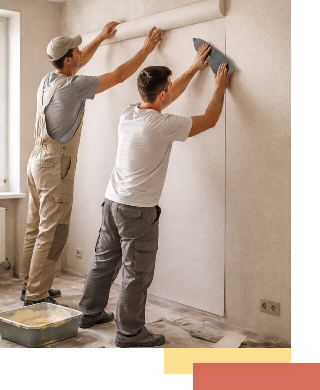 Поклейка виниловых обоев в Алексеевке профессионально и качественно