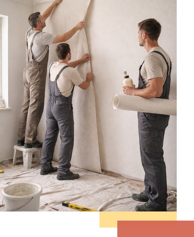 Оклейка стен обоями в Алексеевке — качественно и профессионально