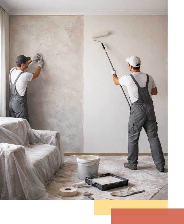 Покраска стен антивандальной краской в Алексеевке