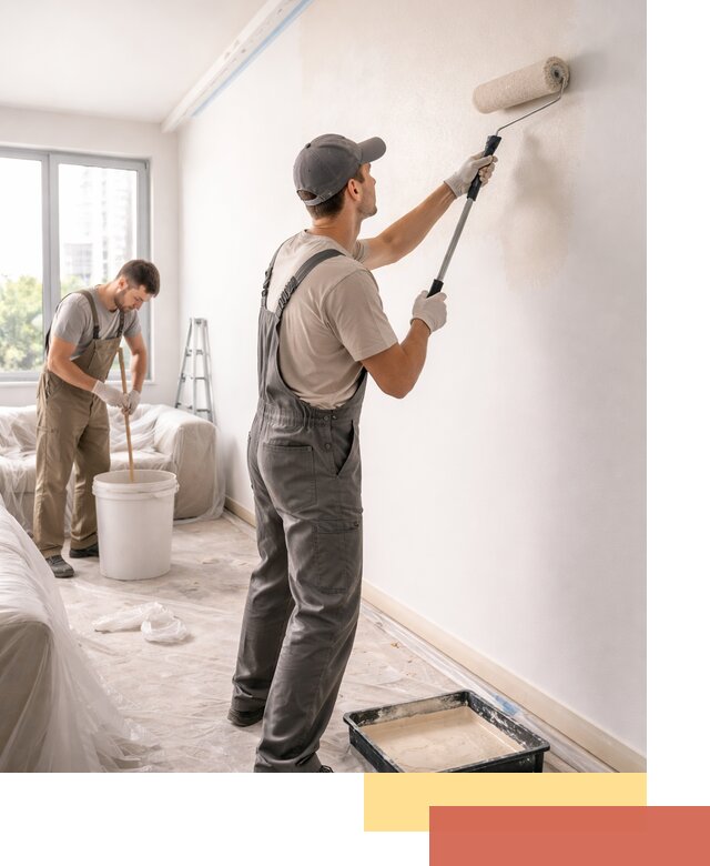 Покраска стен в офисе в Алексеевке — быстрый и качественный ремонт