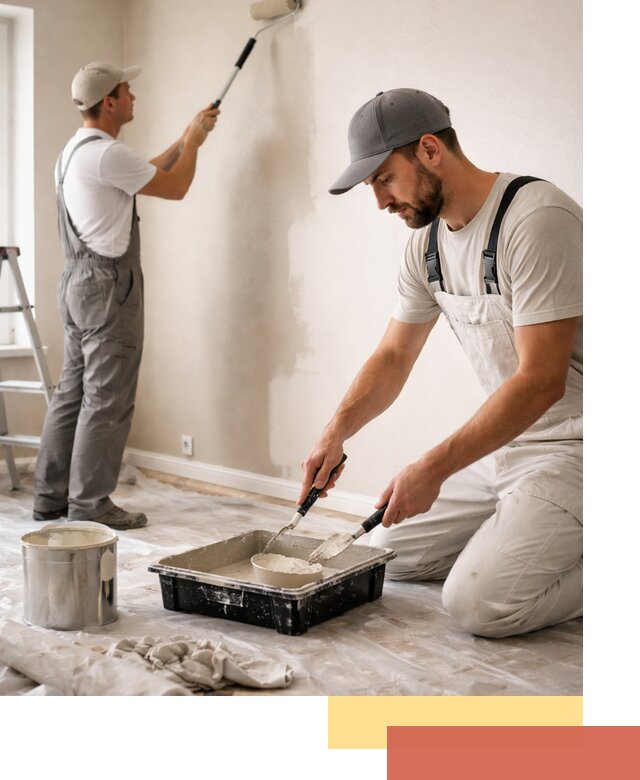 Покраска стен в квартире в Алексеевке — профессионально и аккуратно