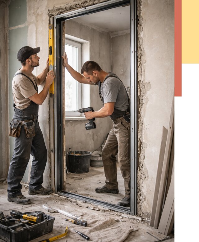 Закладка дверного проема в Алексеевке от 3543 руб. — быстро и недорого | ОТДЕЛОЧНИК-Лкв