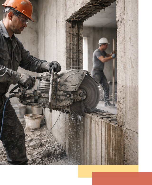 Алмазная резка проемов в Алексеевке быстро и точно