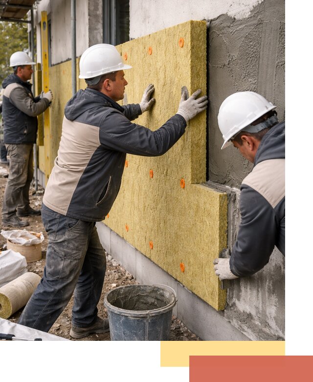 Утепление стен минватой в Алексеевке — тепло и звукоизоляция