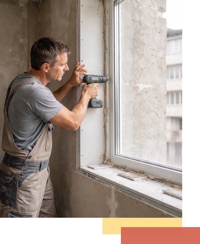 Монтаж гипсокартонных откосов в Алексеевке под ключ