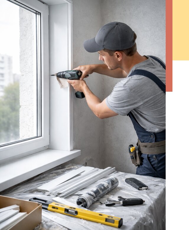 Установка пластиковых откосов в Алексеевке от 2278 руб. | ОТДЕЛОЧНИК-Лкв монтаж, быстро и недорого