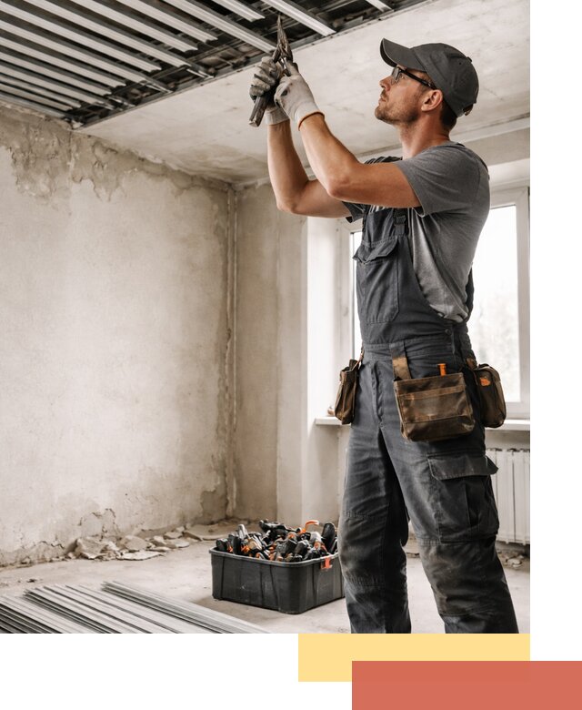 Демонтаж реечного потолка в Алексеевке быстро и аккуратно