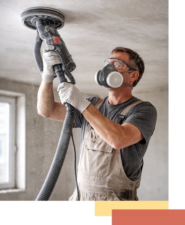 Шлифовка потолка в Алексеевке — качественная подготовка под отделку