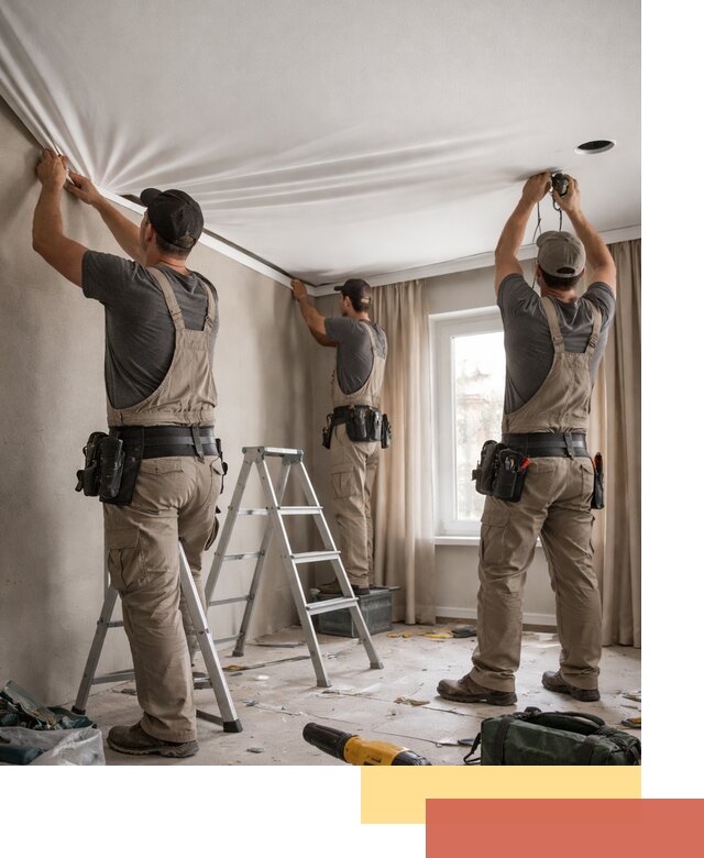 Монтаж матового натяжного потолка в Алексеевке качественно и быстро