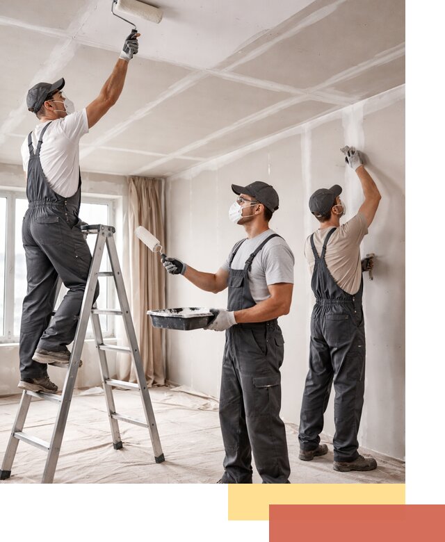 Покраска потолка из гипсокартона в Алексеевке качественно и недорого