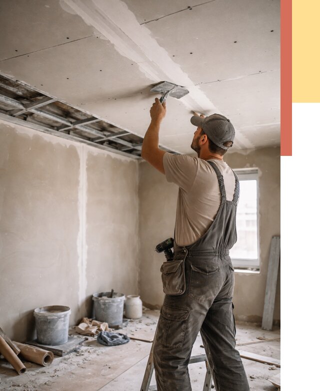 Ремонт потолка из гипсокартона в Алексеевке от 658 руб./м² — быстро и недорого | ОТДЕЛОЧНИК-Лкв